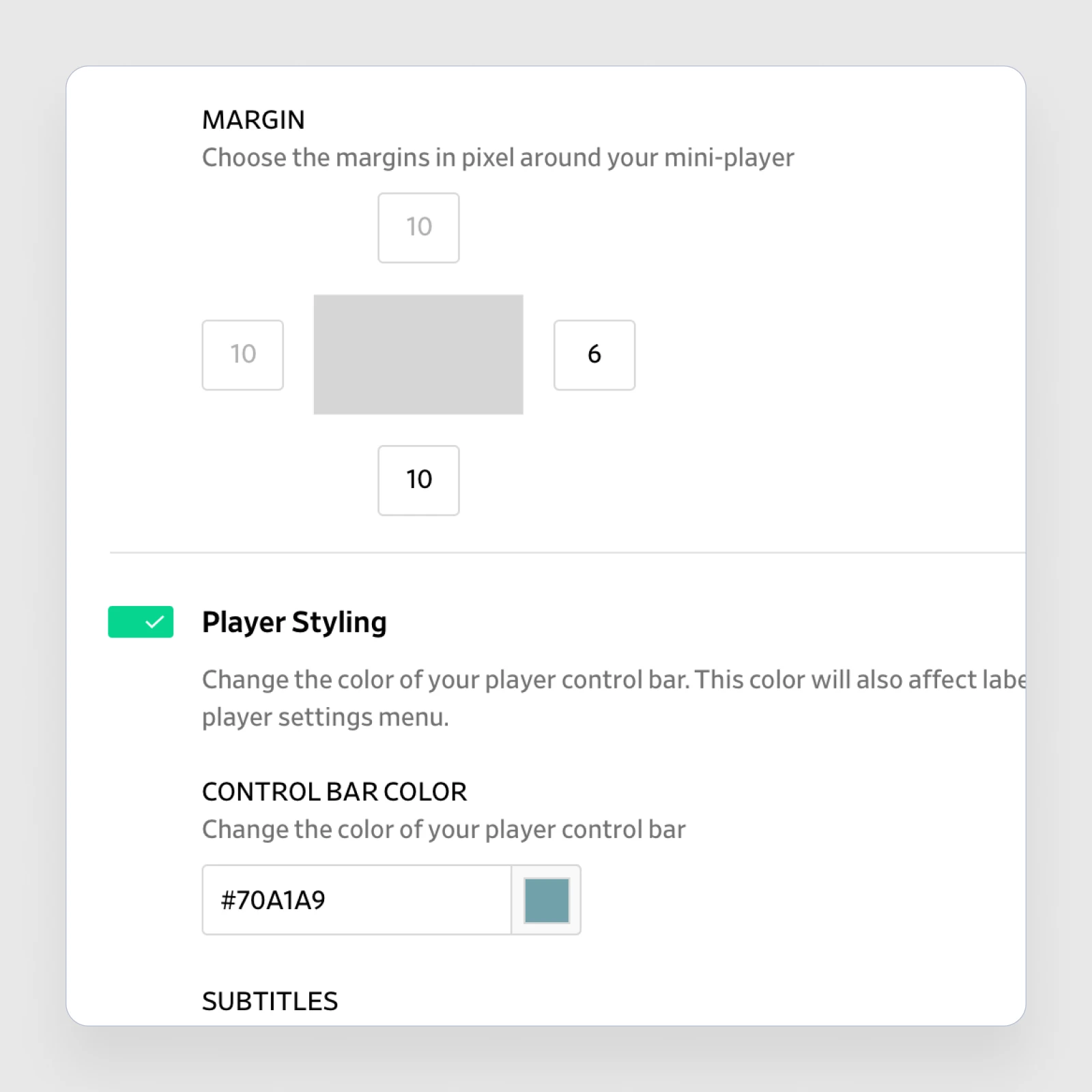 Player Manager