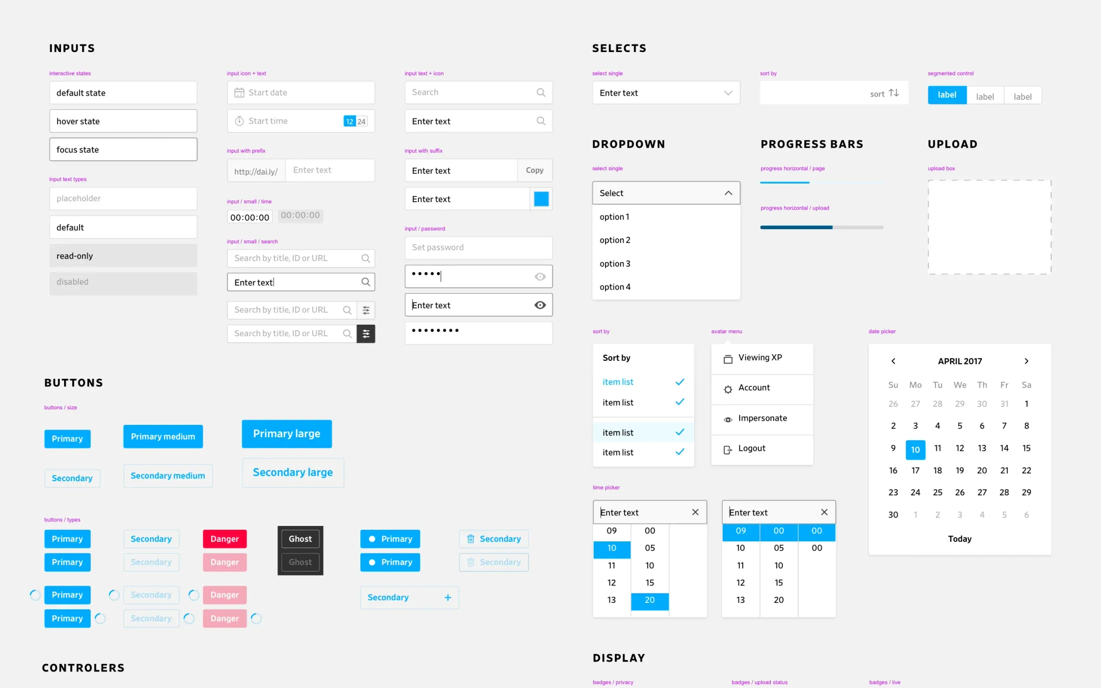 Dailymotion — UI