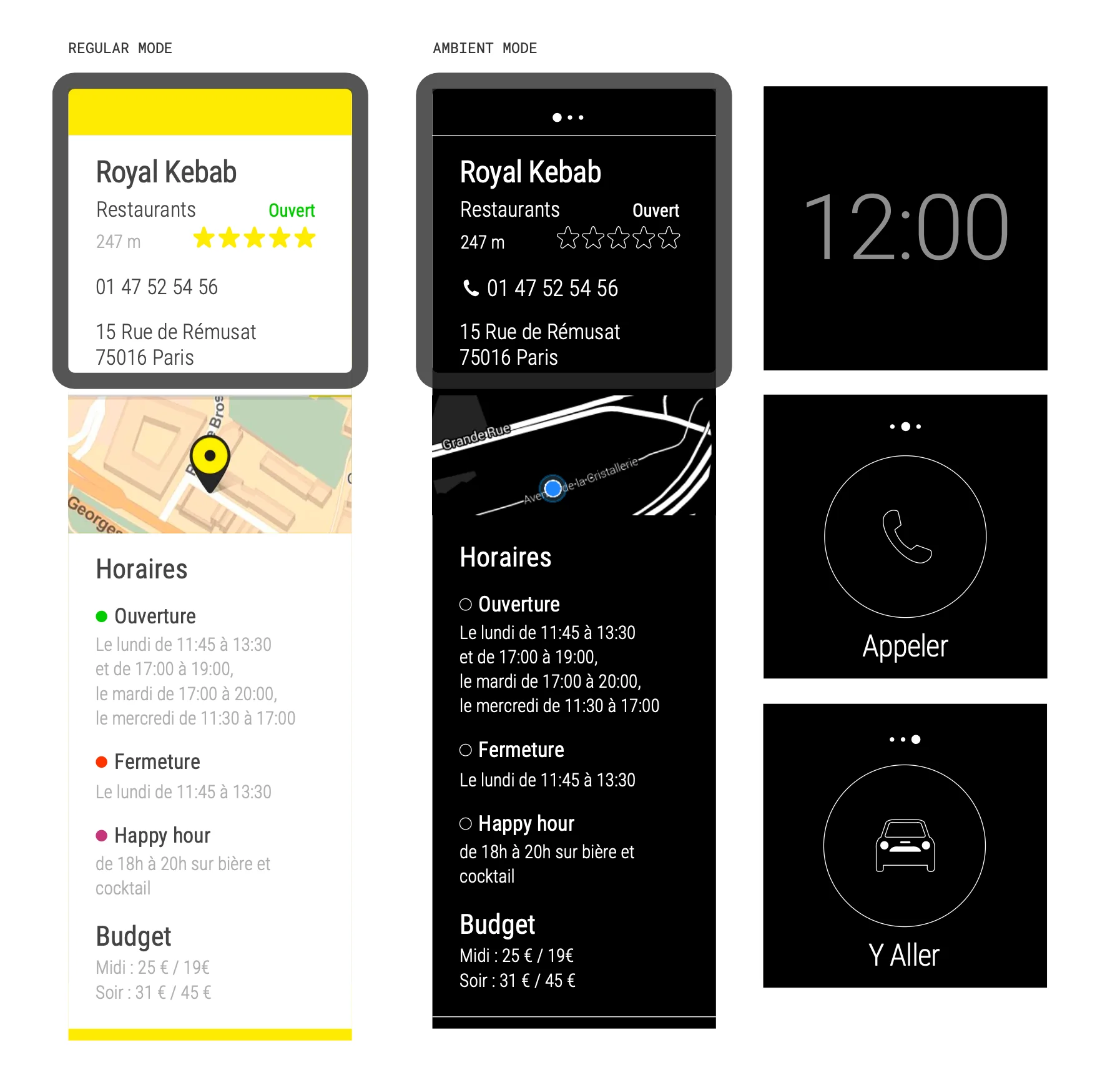 Ambient Mode Design